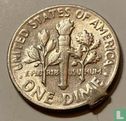 United States 1 dime 1967 (misstrike) - Image 2