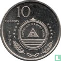 Kaapverdië 10 escudos 1994 "Lingua de vaca" - Afbeelding 1