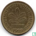 Germany 5 pfennig 1989 (G) - Image 1