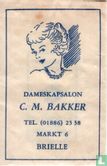 Dameskapsalon C.M. Bakker - Afbeelding 1
