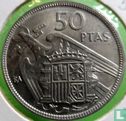 Spanje 50 pesetas 1957 (BA) - Afbeelding 2