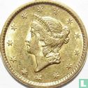 Verenigde Staten 1 dollar 1851 (Liberty head - zonder letter) - Afbeelding 2