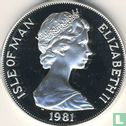 Isle of Man 1 crown 1981 (PROOF- silver) "International Year of the disabled - Louis Braille" - Image 1