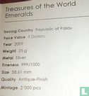 Palau 5 dollars 2009 (PROOF) "Treasures of the World - Emeralds" - Image 3