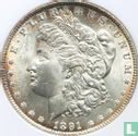 Verenigde Staten 1 dollar 1891 (zonder letter) - Afbeelding 1
