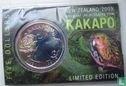 Nouvelle-Zélande 5 dollars 2009 (coincard) "Kakapo" - Image 1