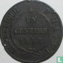 Haïti 1 centime 1846 (type 1) - Image 1