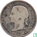 United States of Colombia 20 centavos 1874 (GRAM. 5) - Image 1