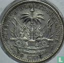 Haïti 20 centimes 1881 - Image 2