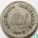 Dominikanische Republik 5 Centavo 1877 - Bild 1