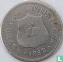 République dominicaine 1¼ centavos 1882 - Image 1