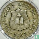 République dominicaine 2½ centavos 1888 (H) - Image 1