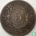 Dominicaanse Republiek 5 centesimos 1891 - Afbeelding 2