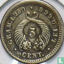 Colombia 5 centavos 1902 (type 2) - Afbeelding 2