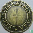 République dominicaine ¼ real 1848 (type 1) - Image 2