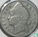 République dominicaine 1 franco 1891 - Image 1