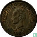 Haïti 5 centimes 1863 (muntslag) - Afbeelding 1