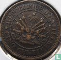 Haïti 5 centimes 1863 (frappe médaille) - Image 2