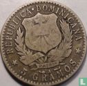 République dominicaine 20 centavos 1897 - Image 2