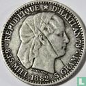 Haïti 20 centimes 1882 - Image 1