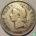 Dominicaanse Republiek ½ peso 1951 - Afbeelding 1