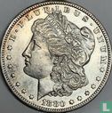 États-Unis 1 dollar 1880 (CC - type 2) - Image 1