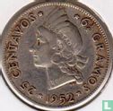 Dominican Republic 25 centavos 1952 - Image 1