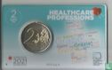 Italië 2 euro 2021 (coincard) "Homage to the healthcare professions" - Afbeelding 2
