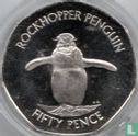 Falklandeilanden 50 pence 2020 "Rockhopper penguin" - Afbeelding 2