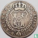 Espagne 4 reales 1848 (CL) - Image 2