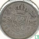 Spanje 2 real 1860 (6-puntige ster) - Afbeelding 2