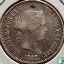 Spanje 10 real 1862 - Afbeelding 1