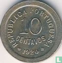 Portugal 10 Centavo 1920 - Bild 1