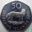 Îles Falkland 50 pence 2021 - Image 1