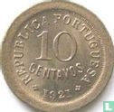 Portugal 10 centavos 1921 - Afbeelding 1