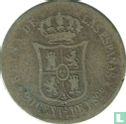 Espagne 20 centimos de escudo 1865 (étoile à 7 pointes) - Image 2