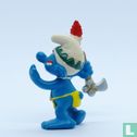 Indian Smurf with battle axt - Image 3