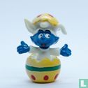 Baby smurf in Easter egg - Image 1
