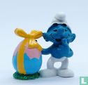 Smurf with Easter egg - Image 1