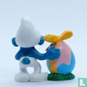 Smurf with Easter egg - Image 2