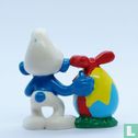 Smurf with Easter egg - Image 2
