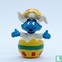 Baby smurf in Easter egg (yellow egg) - Image 1