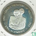 Uganda 1000 shillings 1999 (PROOF) "Charles and Diana engagement" - Afbeelding 2