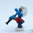 Brass band smurf with clarinet - Image 3