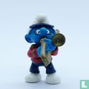 Brass band smurf with trombone - Image 1