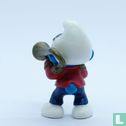 Brass band smurf with trombone - Image 2