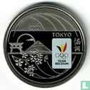 Belgium 5 euro 2020 (coloured) "Summer Olympics in Tokyo" - Image 1