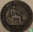 Spain 1 centimo 1870 - Image 1
