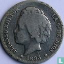 Spain 1 peseta 1893 - Image 1