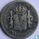 Spanje 1 peseta 1893 - Afbeelding 2